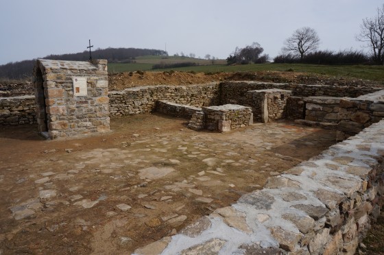Ruines de la chapelle Saint Clair