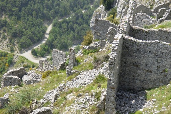Ruines de Rocca Sparvi&eacute;ra