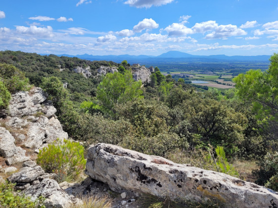 Ruines du château de Chabrières