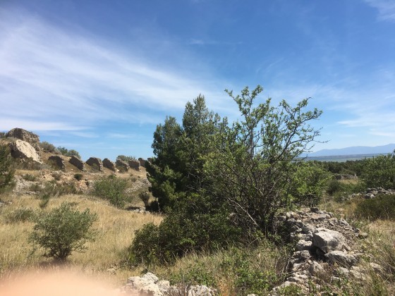 Ruines du château de Leucate
