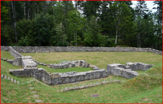 Ruines du couvent d'Oujon (Saint-Cergue)