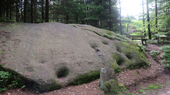 Rutschfelsen ou pierre à glisser