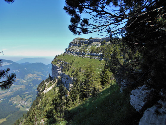 Sangle du Pinet et son sommet