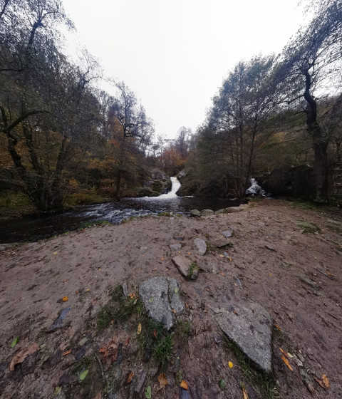 Saut de Gouloux et petite cascade