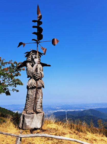 Schauinsland-Sculpture WindBohrer (foret pour le vent)