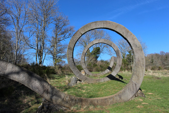 Sculpture sur le chemin Fais'Art