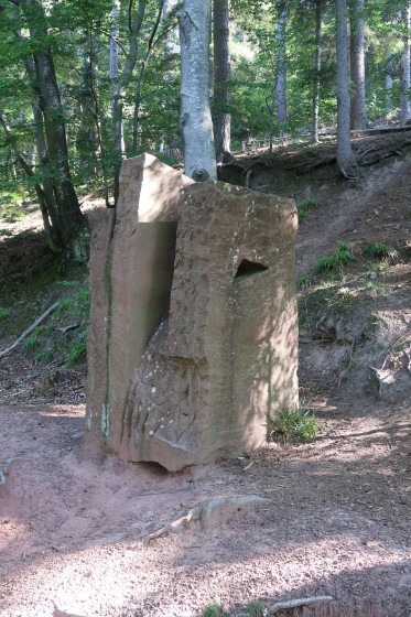 Sculpture du Sandweg de Christian Fuchs