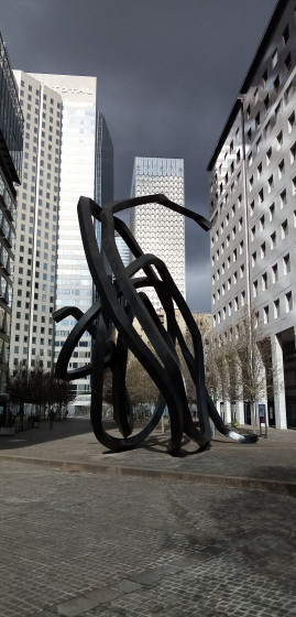 Sculpture métallique