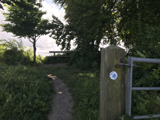 2. Siège d\'où l\'on peut profiter de la vue vers le nord, sur le sud du Bedfordshire