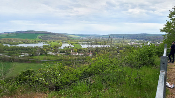 seconde vue depuis le promontoire de la chapelle  Notre Dame des airs.