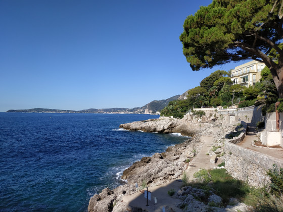 Sentier aménagé