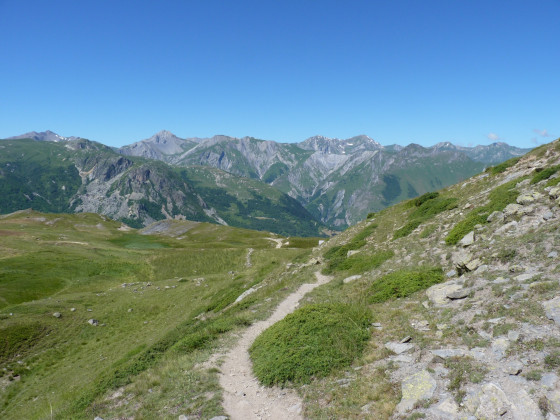 Sentier aride