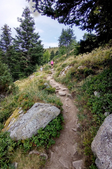 Sentier au bas du Steinberg