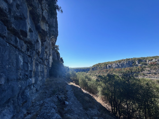Sentier au sein du cirque