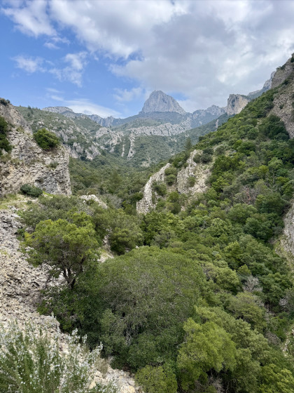 Sentier avec vue