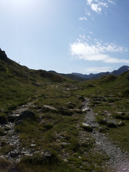 Sentier de départ