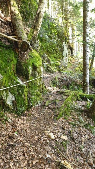 Sentier de la Corniche des Alhas