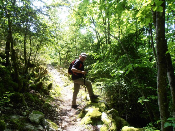 sentier de la Miat