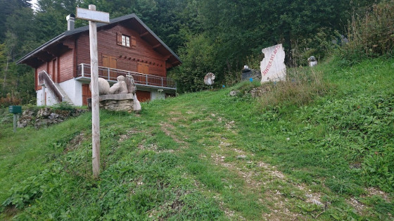 Sentier des Arts à Mijoux