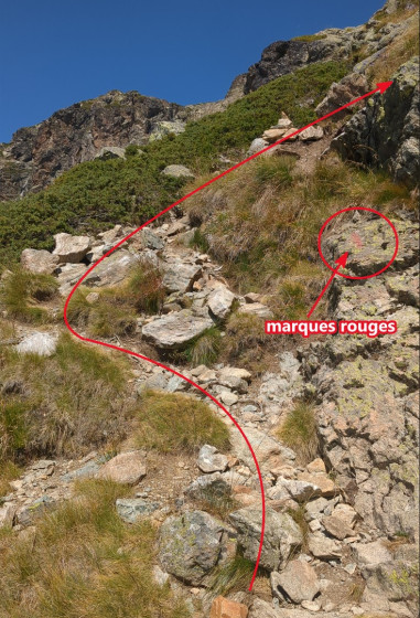 Sentier du pic Turbat