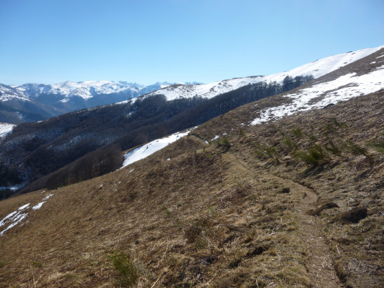 Sentier en balcon
