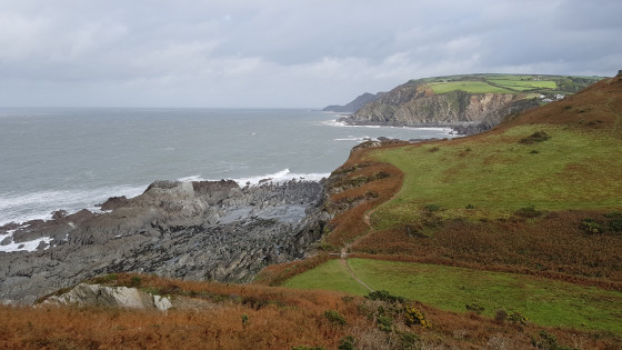 Shag Point depuis le sentier c&ocirc;tier