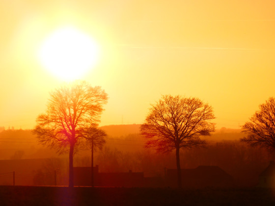 Soleil couchant