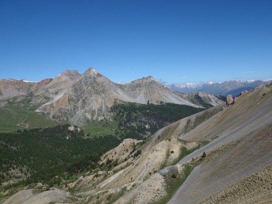 Sommet de Cr&ecirc;te des Granges, Grand et Petit Peygu