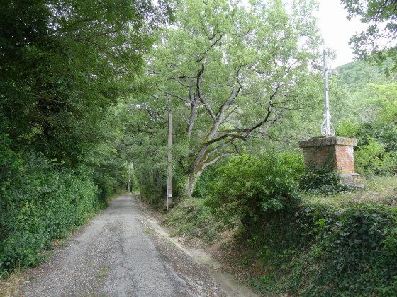 Sortie du village d\'Artigues
