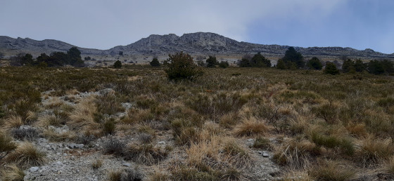 Sous la falaise de La Barre