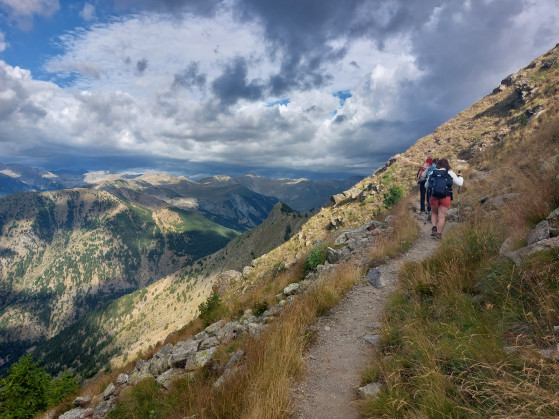 Sous le sommet de la Côte
