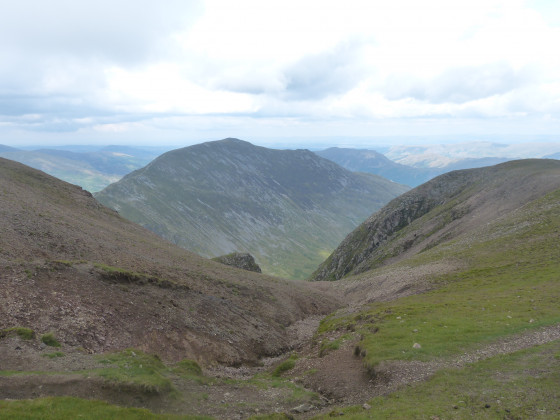 St Sunday Crag depuis Flinty Grave