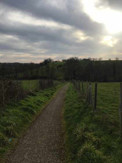 Start of hike