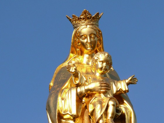 Statue Notre-Dame du Schiebenberg à Dinsheim-sur-Bruche