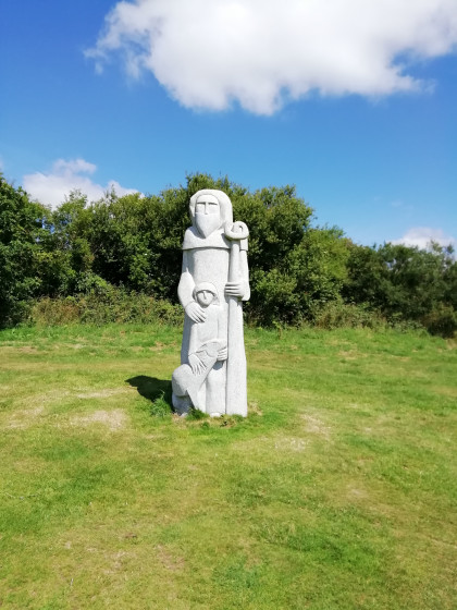 Statue Saint Herv&eacute;