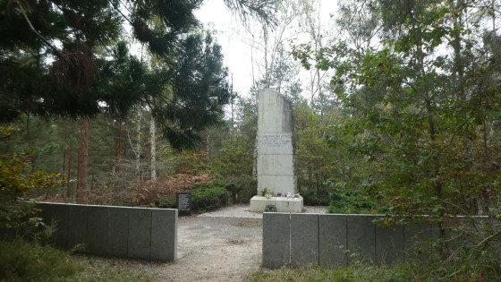 St&egrave;le &agrave; la m&eacute;moire des victimes du crash a&eacute;rien du 3 mars 1974 en for&ecirc;t d'Ermenonville