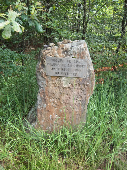 Stèle des maquisards