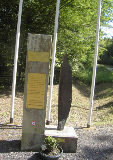 Stèle du bombardier