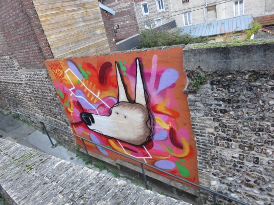 street art &agrave; Dieppe