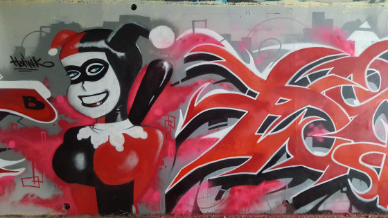 Street Art dans le tunnel