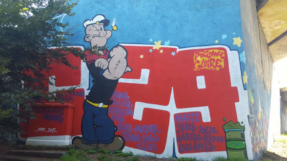 Street Art Popeye
