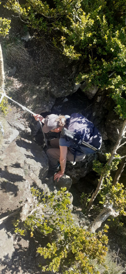 Sur l'arête SE