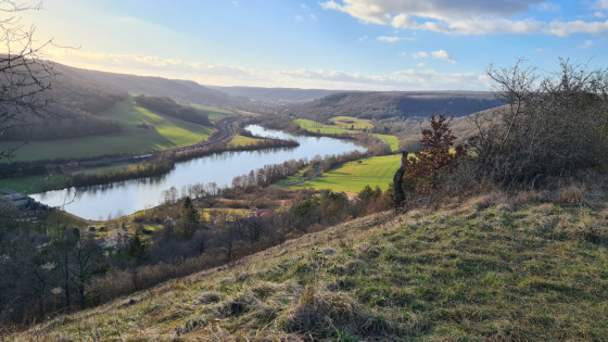 Sur la butte de Rudemont.
