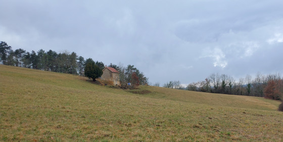 Sur la colline de la grotte de Lascaux