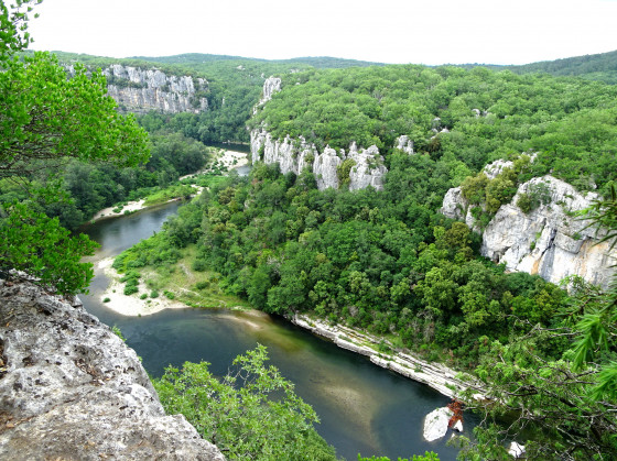 Sur la corniche