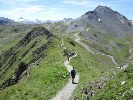 Sur la crête de Fresse