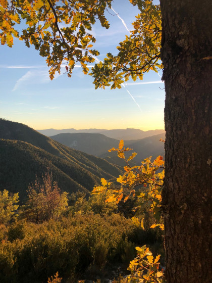 Sur la crête des Blaches