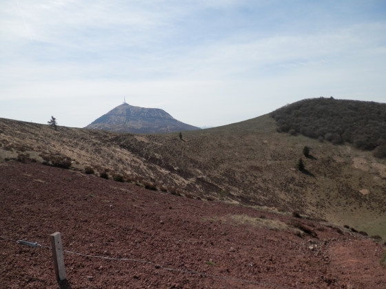 Sur la crête du Pariou