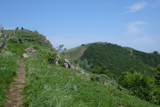 Sur la crête