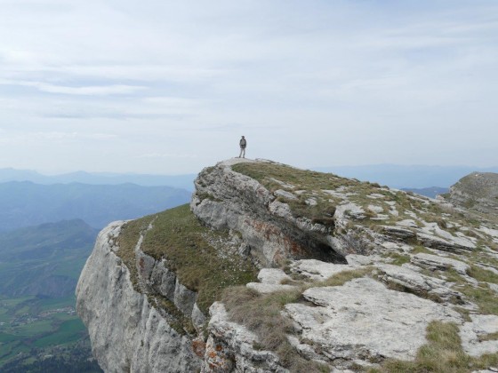 Sur la crête